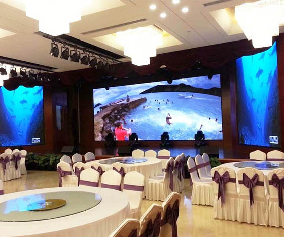 婚慶LED顯示屏作用及布置，婚慶LED大屏幕多少錢?