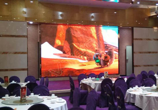 威特姆光電梅林酒店LED顯示屏案例展示