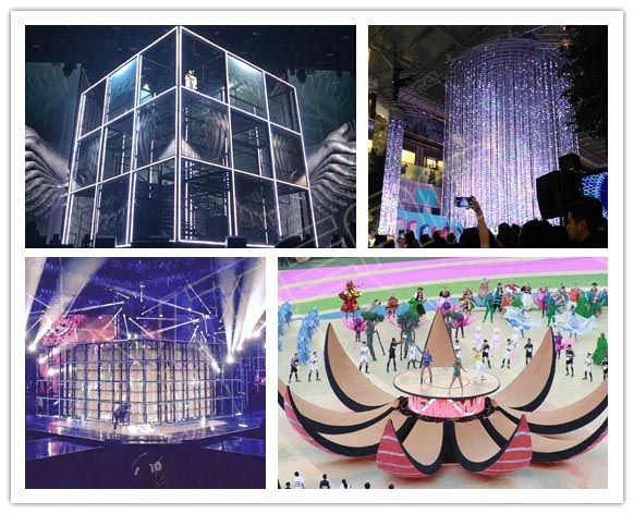 創(chuàng)意LED顯示屏分類及特點優(yōu)勢   