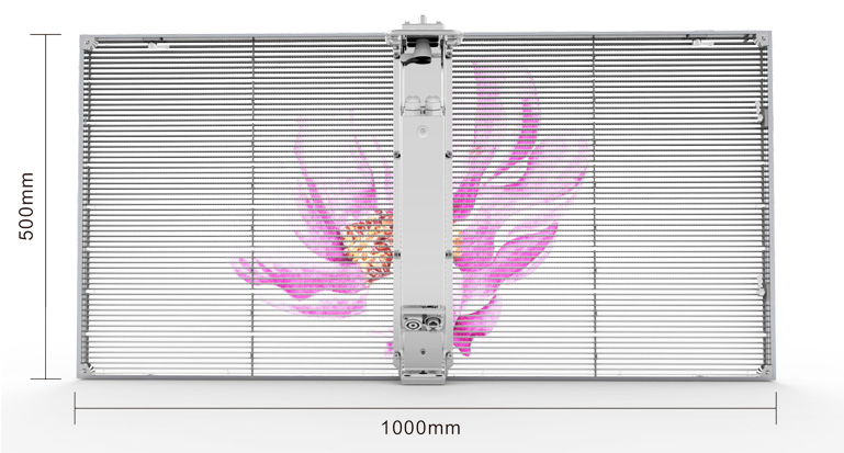 LED透明屏像素密度計算？與清晰度有什么關系