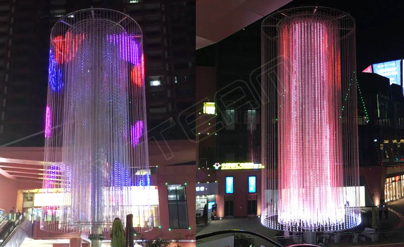 漢邦66廣場(chǎng) 3D水晶柱 EcoDot-P100