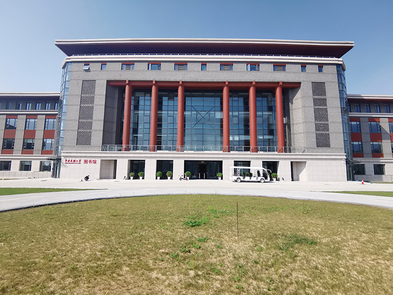 中央民族大學圖書館LED透明屏項目